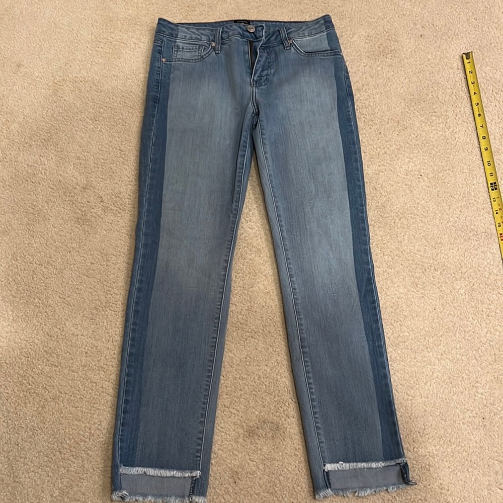 Just Black side strip jeans